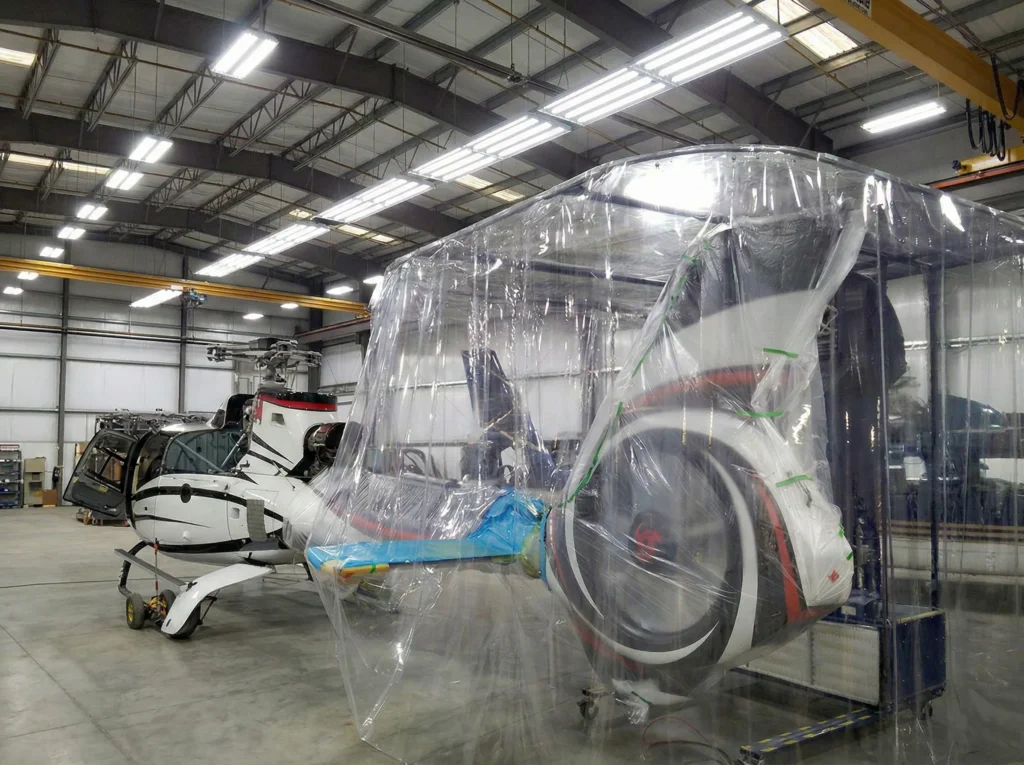 A-Series industrial portable booth