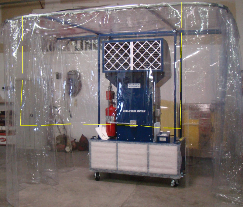 Enclosure Flex Drape