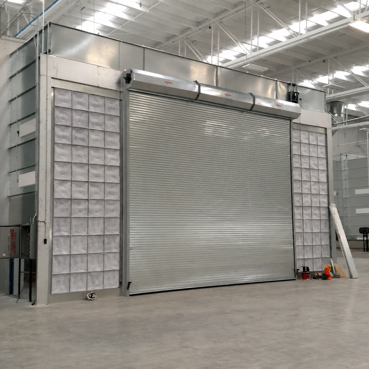 Paint Booths for Data Center Backup Generator Housings & Modular Buildings