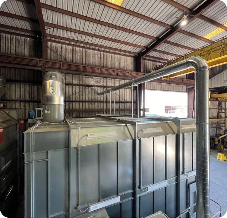 Modular Building Paint Booth