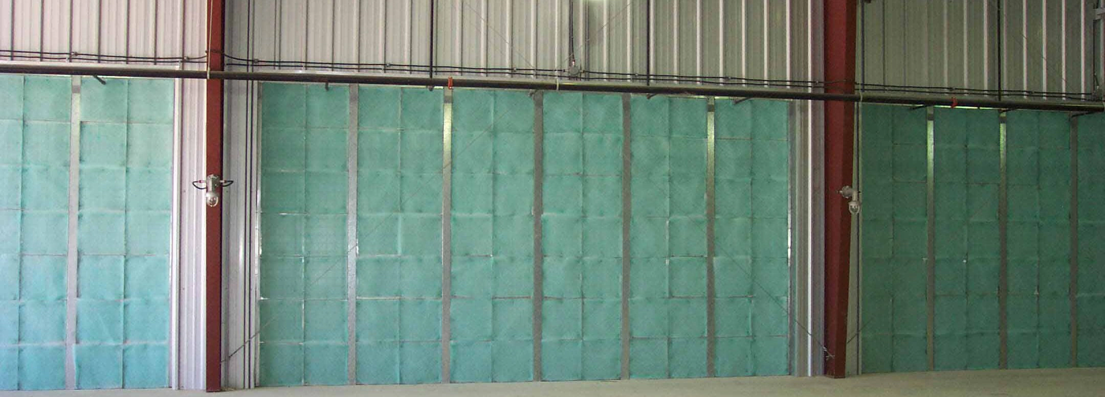 Industrial exhaust chamber.