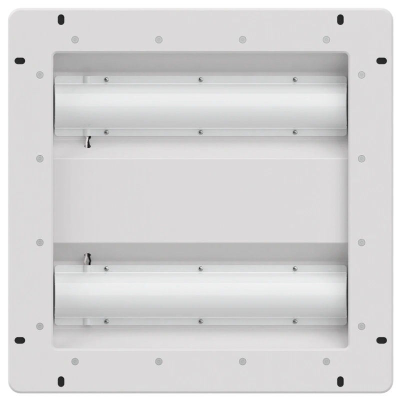 LE484 front-view LED paint booth lighting fixture
