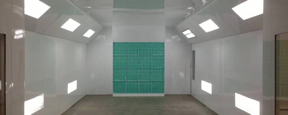 Side Down Draft Paint Booths