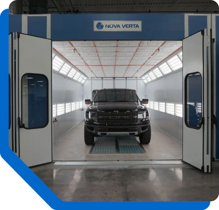 Nova Verta Truck Series booth