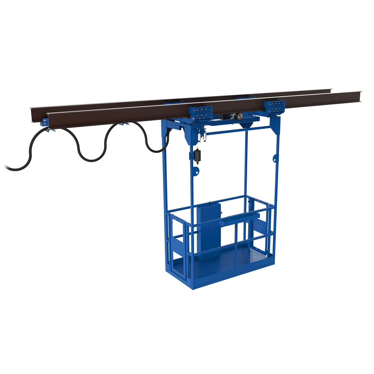 Rail Guided Overhead Platform