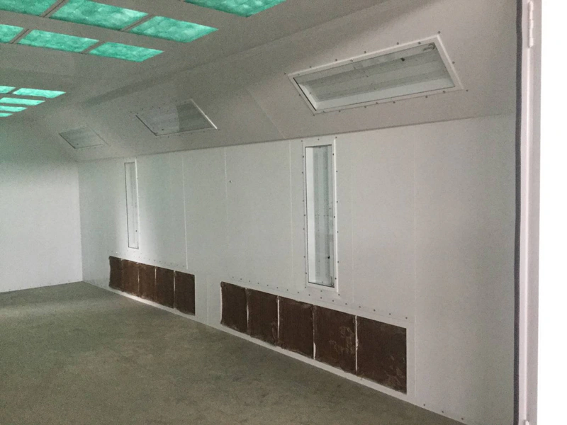 Side Down Draft Paint Booths
