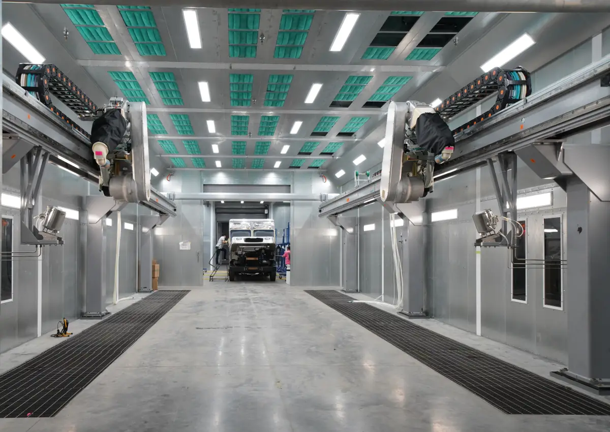 Paint Booths for Sale | Custom Industrial & Truck Booths