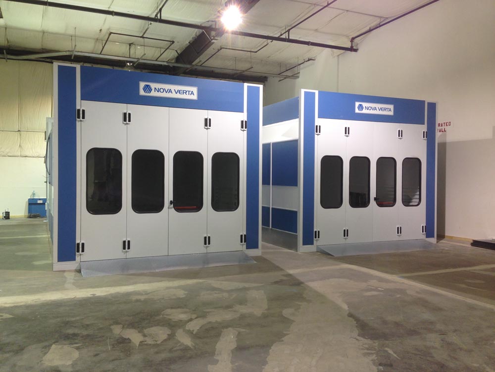 Automotive Paint Booths Designed & Installed For Your Shop