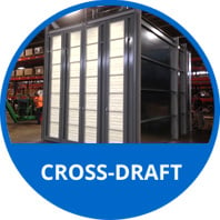 Truck Cross Draft Booths
