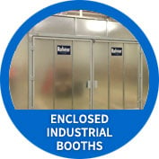Enclosed Industrial Booths