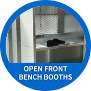 Open Front Bench Booths