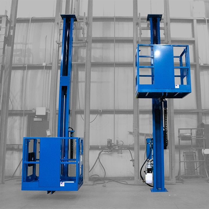 Single Axis Paint/Powder Booth Lift